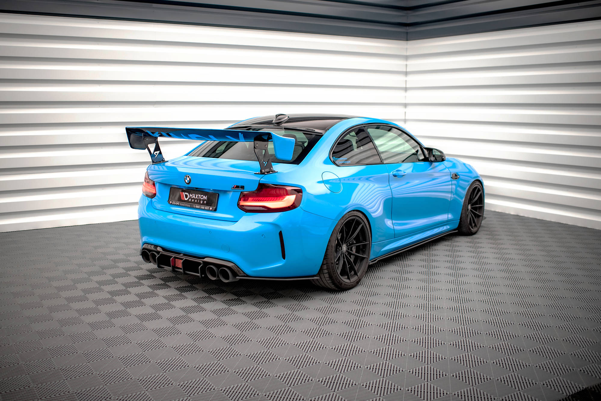 Maxton Design Задний диффузор Street Pro для BMW M2 F87 — изображение 3