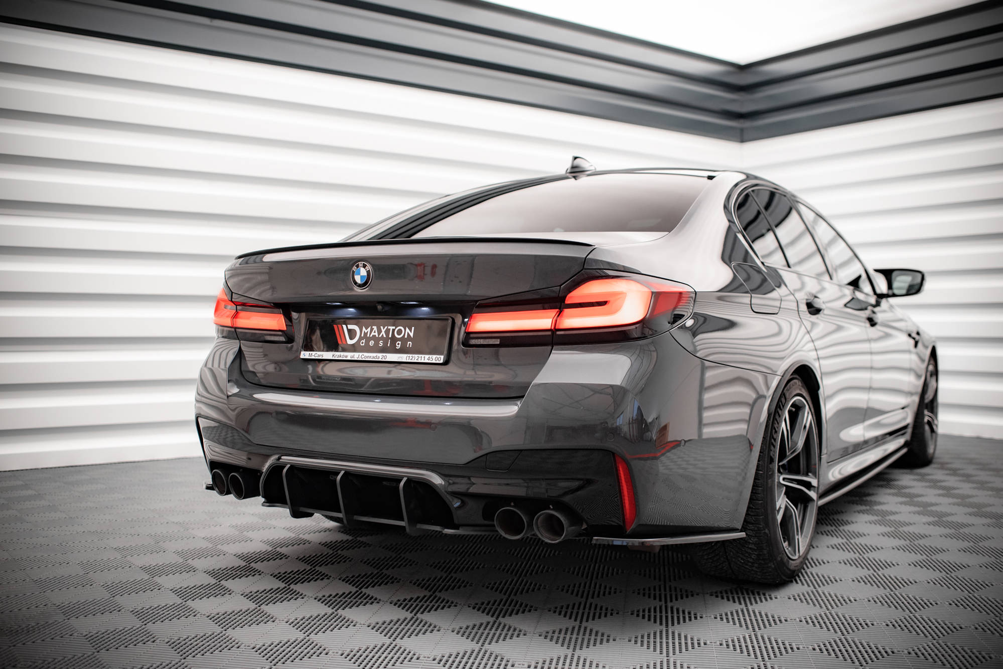 Maxton Design Задний диффузор Street Pro для BMW M5 F90 — изображение 2
