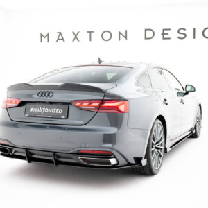 Maxton Design Задний диффузор Street Pro + накладки на крылья для Audi A5 F5 Facelift