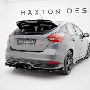 Maxton Design Задний диффузор Street Pro + брызговики для Ford Focus ST Mk3 Facelift