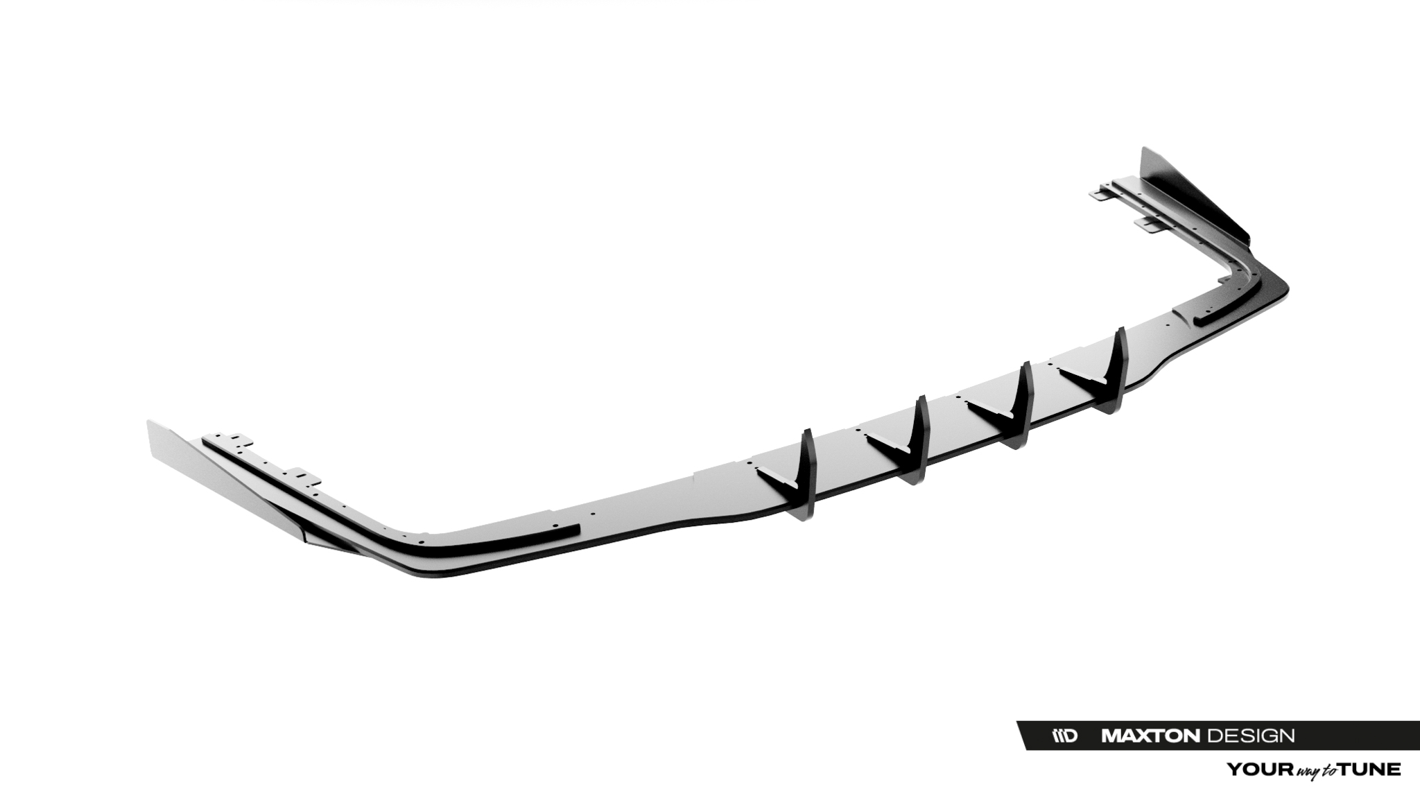 Maxton Design Задний диффузор Street Pro + брызговики для Mercedes-AMG CLE 53 Aero C236 — изображение 6