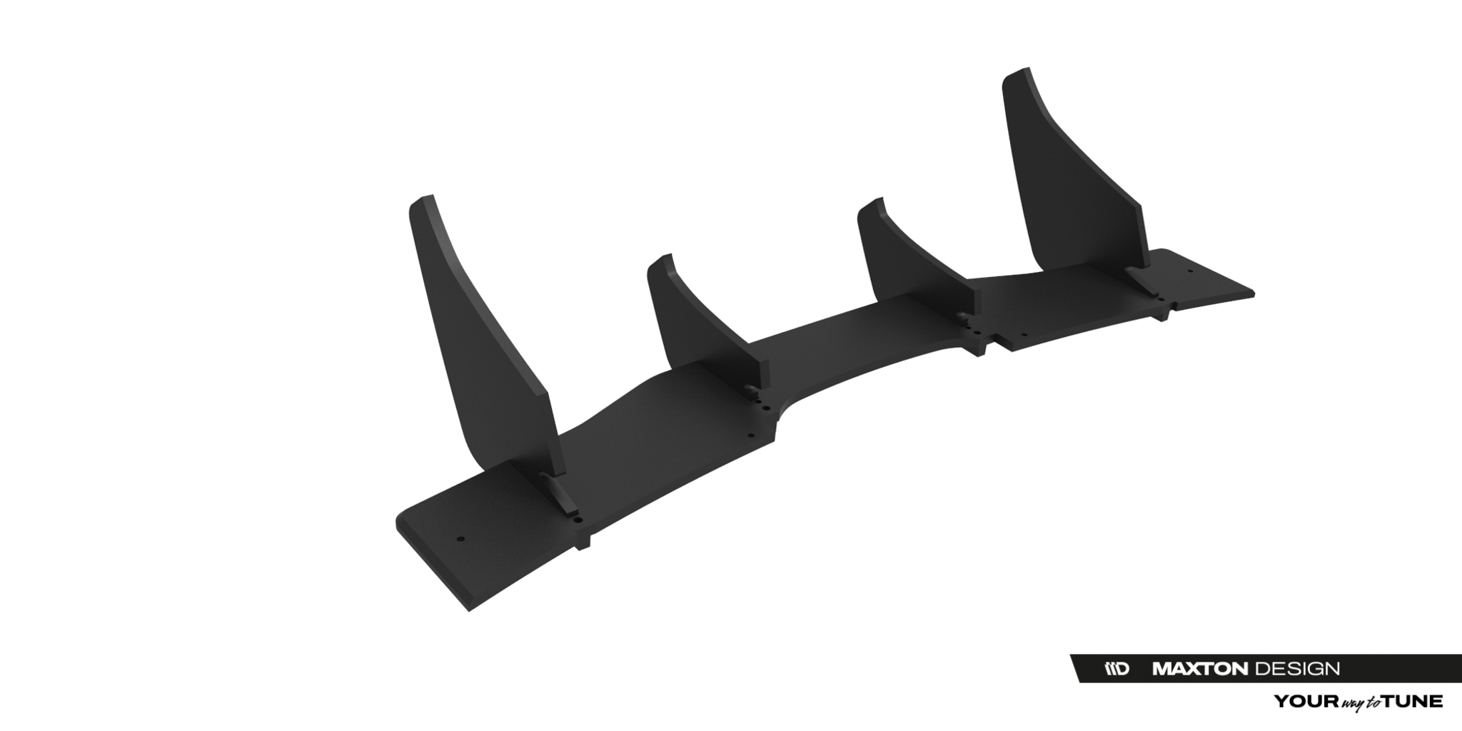 Maxton Design Задний диффузор Street Pro для Ford Mustang Dark Horse Mk7 — изображение 6