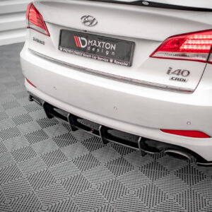 Maxton Design Задний диффузор Street Pro для Hyundai I40 Mk1