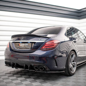 Maxton Design Задний диффузор Street Pro для Mercedes-AMG C 43 Sedan W205 Facelift