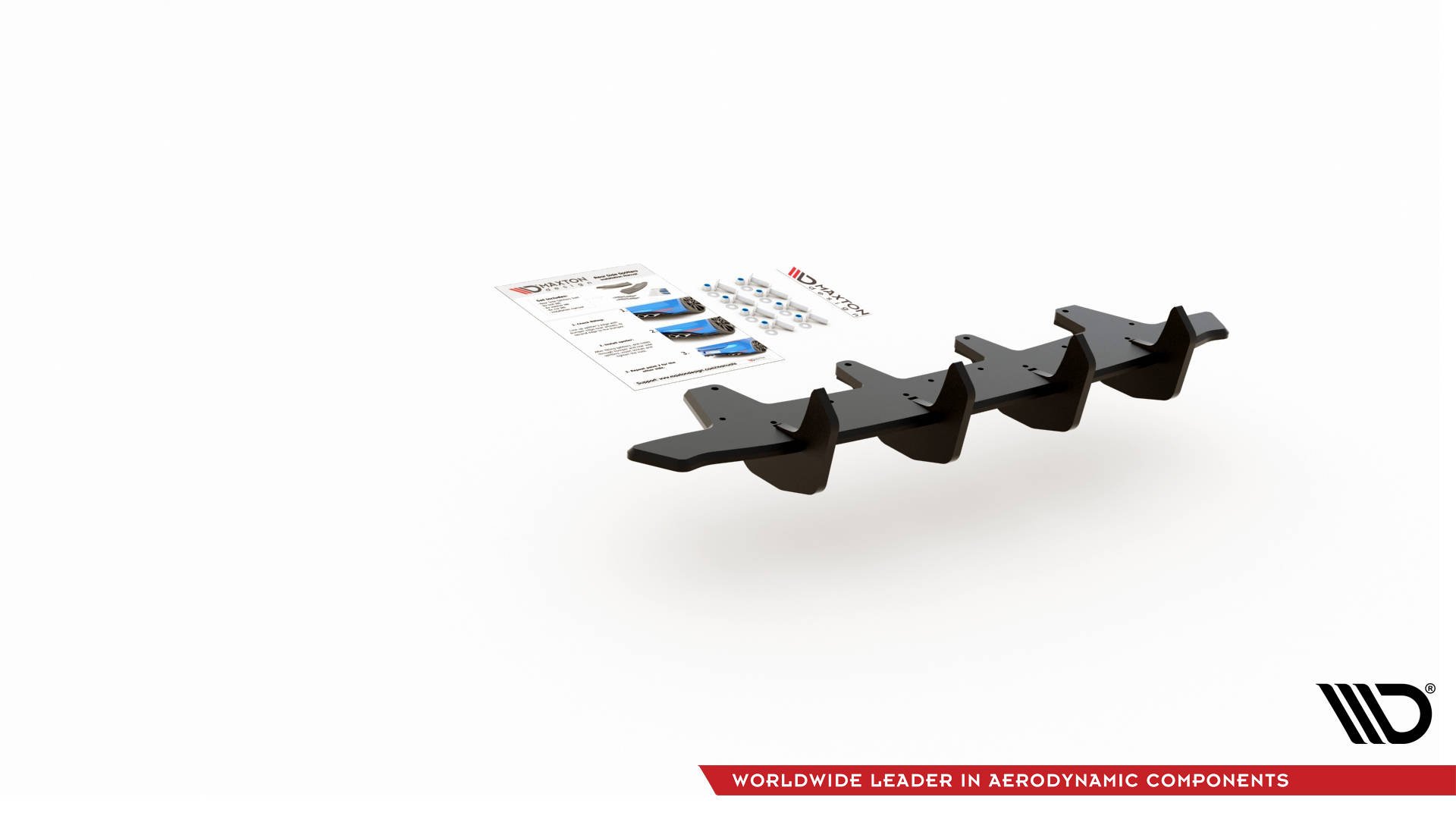 Maxton Design Задний диффузор Street Pro для Mercedes-AMG C43 Coupe C205 — изображение 5