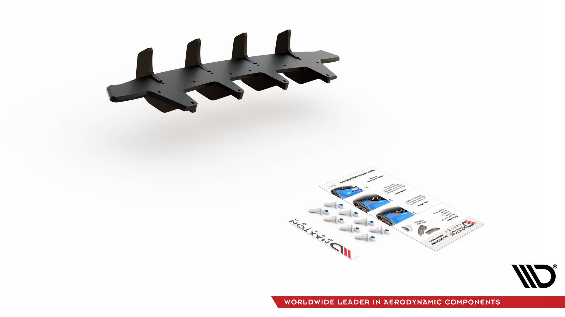 Maxton Design Задний диффузор Street Pro для Mercedes-AMG C43 Coupe C205 — изображение 6