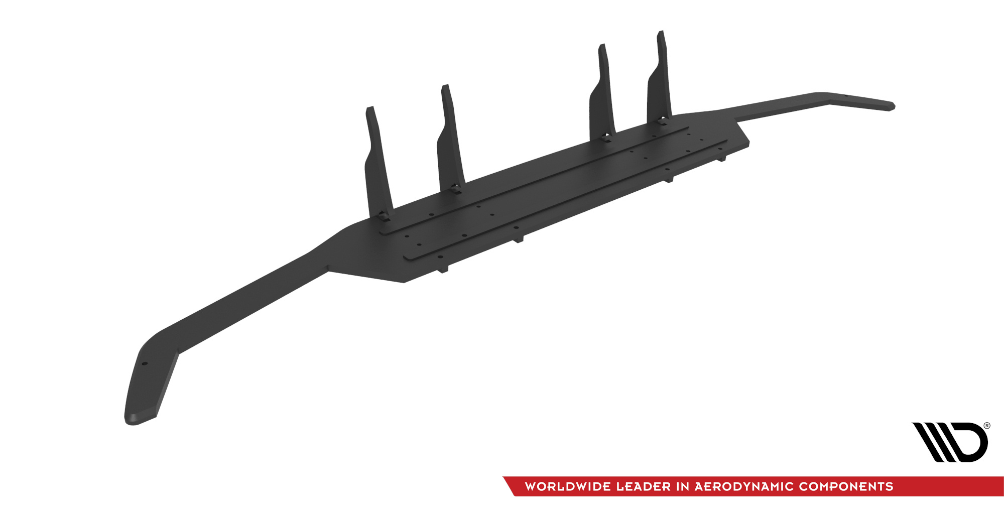 Maxton Design Задний диффузор Street Pro для Mercedes-AMG C63 Седан / Универсал W205 Фейслифт — изображение 5