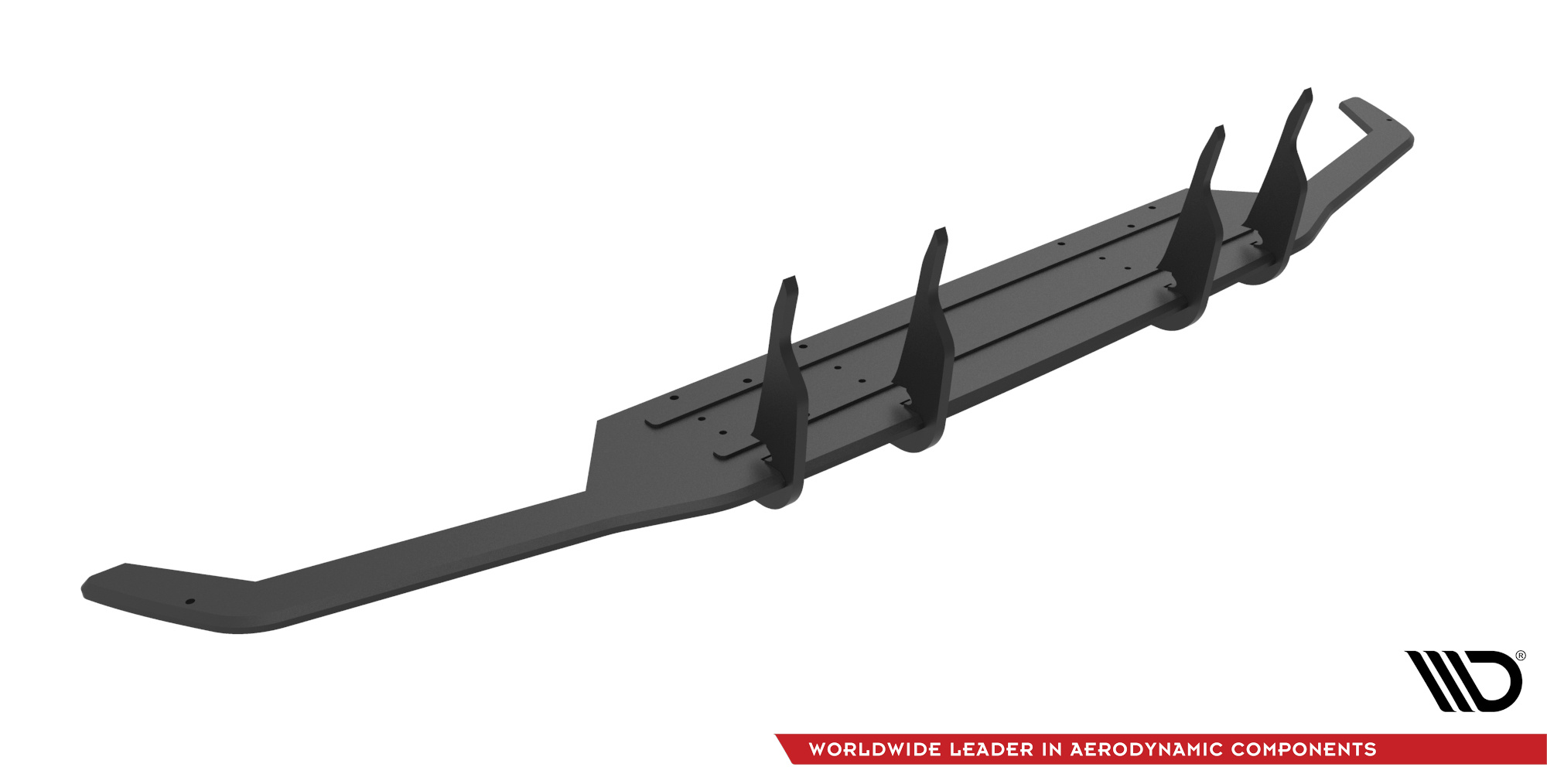 Maxton Design Задний диффузор Street Pro для Mercedes-AMG C63 Седан / Универсал W205 Фейслифт — изображение 4