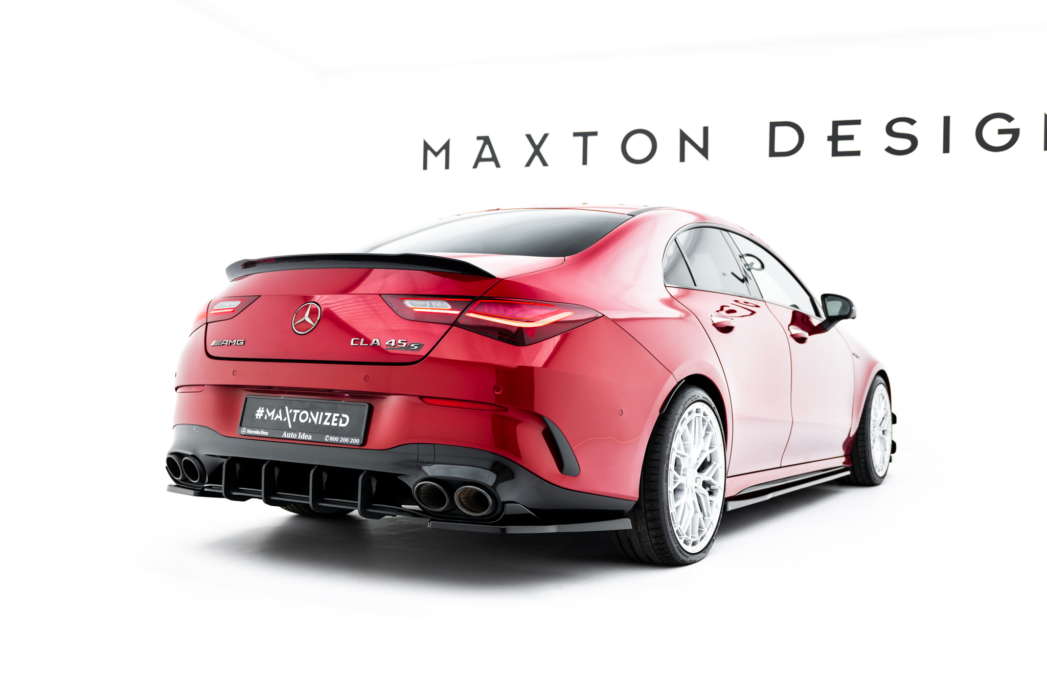 Maxton Design Задний диффузор Street Pro для Mercedes-AMG CLA 35/45 Aero C118 — изображение 3