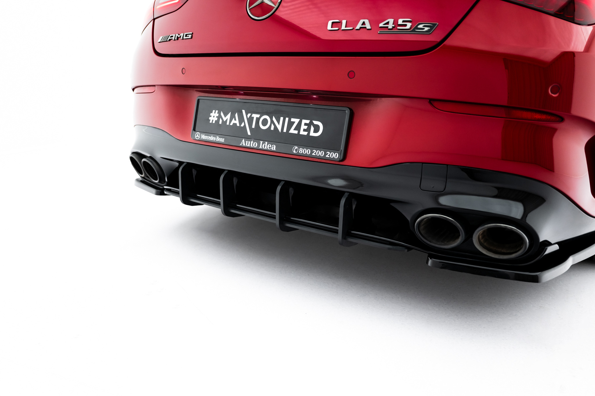 Maxton Design Задний диффузор Street Pro для Mercedes-AMG CLA 35/45 Aero C118 — изображение 4