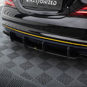 Maxton Design Задний диффузор Street Pro для Mercedes-AMG CLA 45 C117 (рестайлинг).