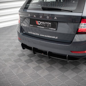 Maxton Design Задний диффузор Street Pro для Skoda Fabia Combi Mk3 после рестайлинга