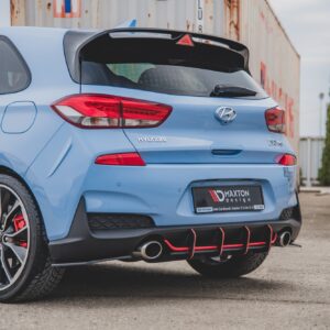Maxton Design Задний диффузор Street Pro V.1 для Hyundai I30 N Mk3 Hatchback