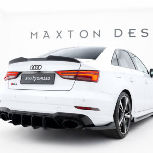 Maxton Design Задний диффузор Street Pro V.2 для Audi RS3 Sedan 8V Facelift