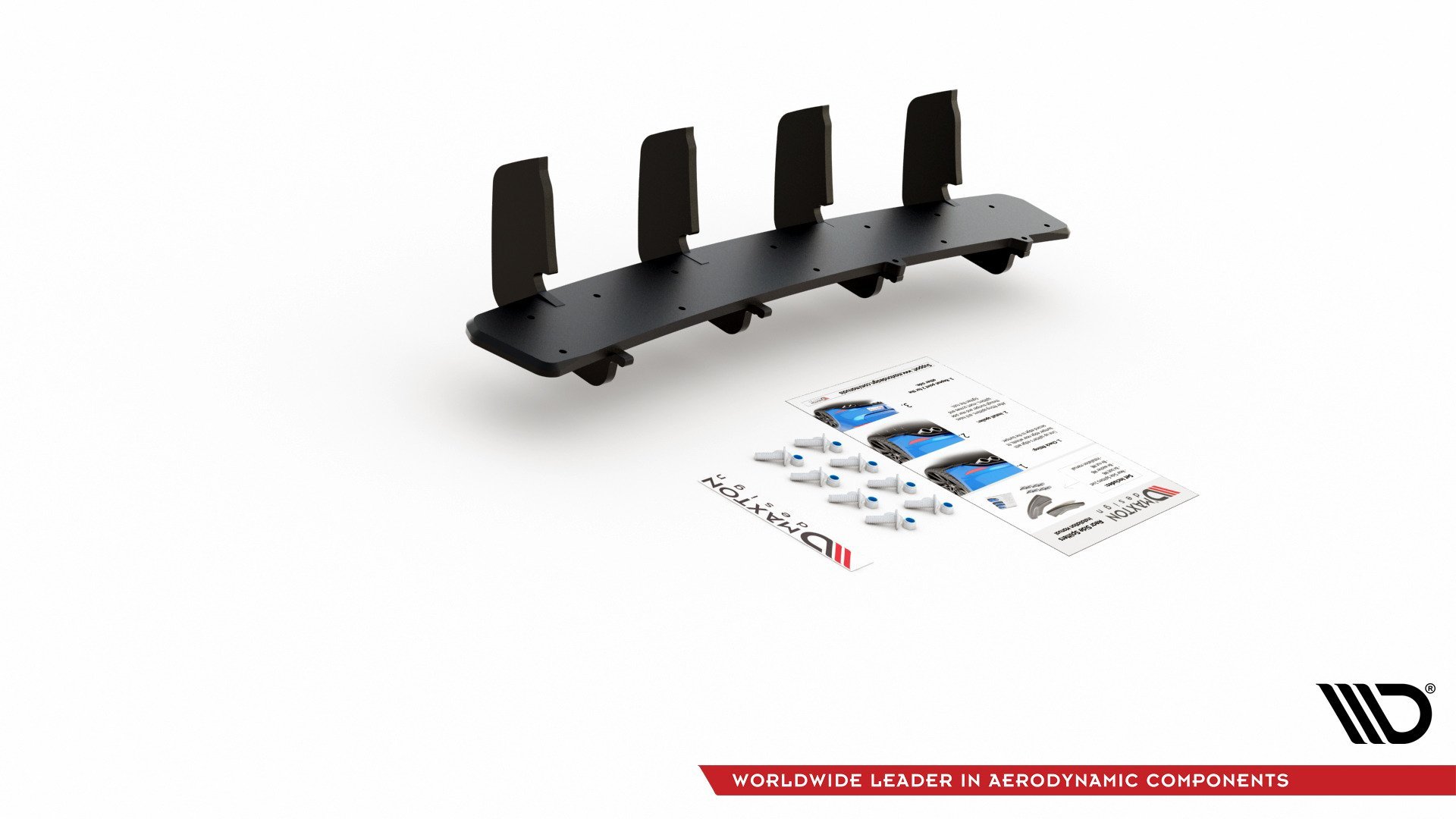 Maxton Design Задний диффузор Street Pro V.2 для Hyundai I30 N Mk3 Hatchback — изображение 12