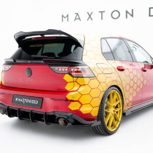 Maxton Design Задний диффузор Street Pro V.2 для Volkswagen Golf GTI Clubsport Mk8 Facelift
