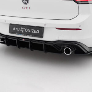 Maxton Design Задний диффузор Street Pro V.3 для Volkswagen Golf GTI Mk8