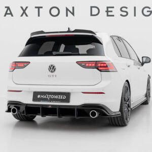 Maxton Design Задний диффузор Street Pro V.4 для Volkswagen Golf GTI Mk8
