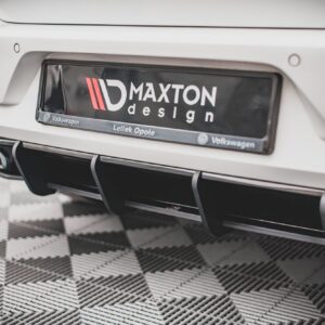Maxton Design Задний диффузор Street Pro для Volkswagen Golf R-Line Mk 7 Facelift