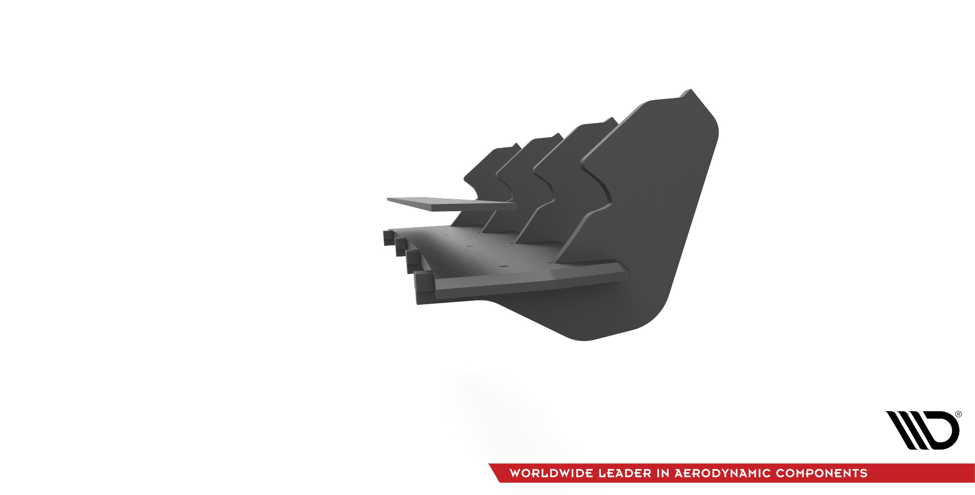 Maxton Design Задний диффузор Street Pro для Volkswagen Golf R Mk7 (рестайлинг) — изображение 6