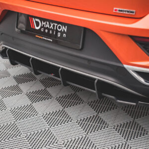 Maxton Design Задний диффузор Street Pro для Volkswagen T-Roc Mk1