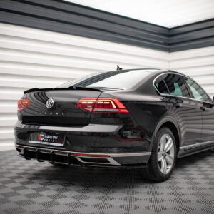 Maxton Design Задний диффузор Street Pro для Volkswagen Passat B8 (рестайлинг)