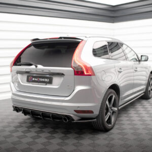 Maxton Design Задний диффузор Street Pro для Volvo XC60 R-Design Mk1 Facelift