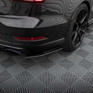 Maxton Design Задние боковые сплиттеры Street Pro для Audi RS3 Sedan 8V Facelift