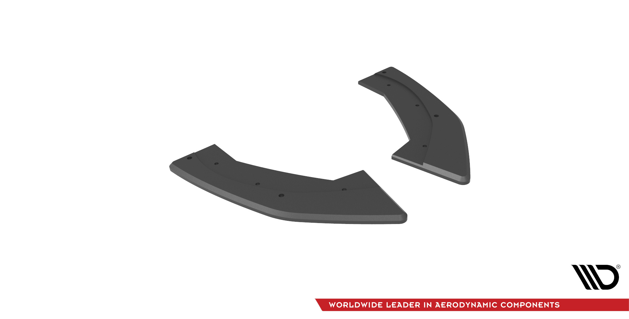 Maxton Design Задние боковые сплиттеры Street Pro для Audi RS3 Sportback 8Y — изображение 3