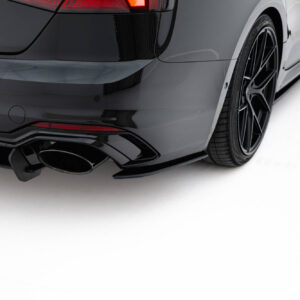 Maxton Design Задние боковые сплиттеры Street Pro для Audi RS5 Coupe / Sportback F5