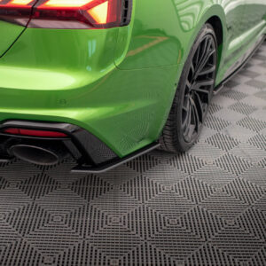 Maxton Design Задние боковые сплиттеры Street Pro для Audi RS5 F5 (рестайлинг)