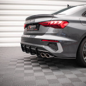 Maxton Design Задние боковые сплиттеры Street Pro для Audi S3 Sedan 8Y