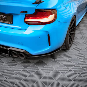 Maxton Design Задние боковые сплиттеры Street Pro для BMW M2 F87