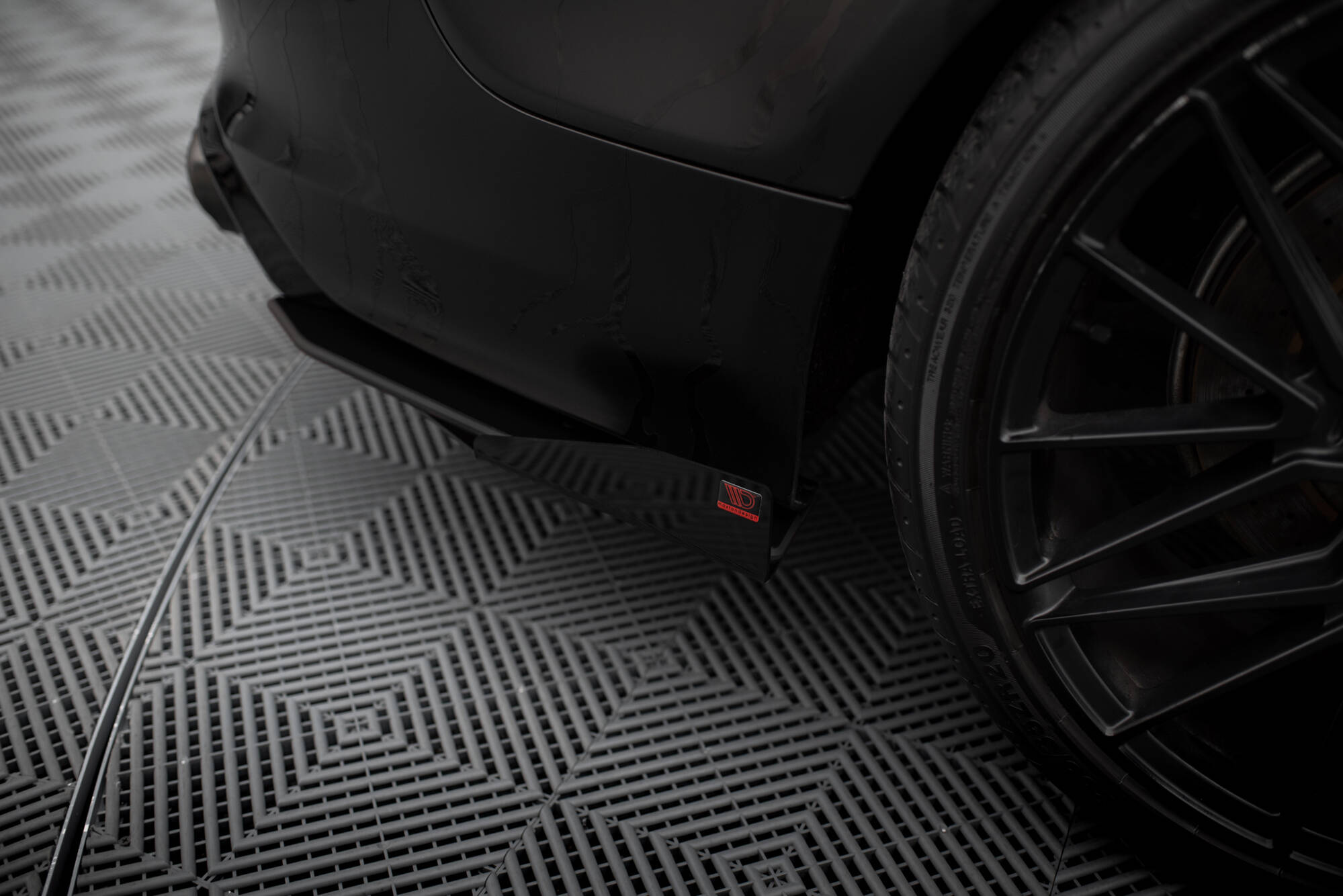 Maxton Design Задние боковые спойлеры и накладки Street Pro для Audi A7 S-Line C7 — изображение 3