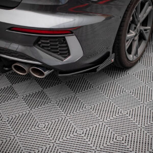 Maxton Design Задние боковые спойлеры и брызговики Street Pro для Audi S3 Sedan 8Y