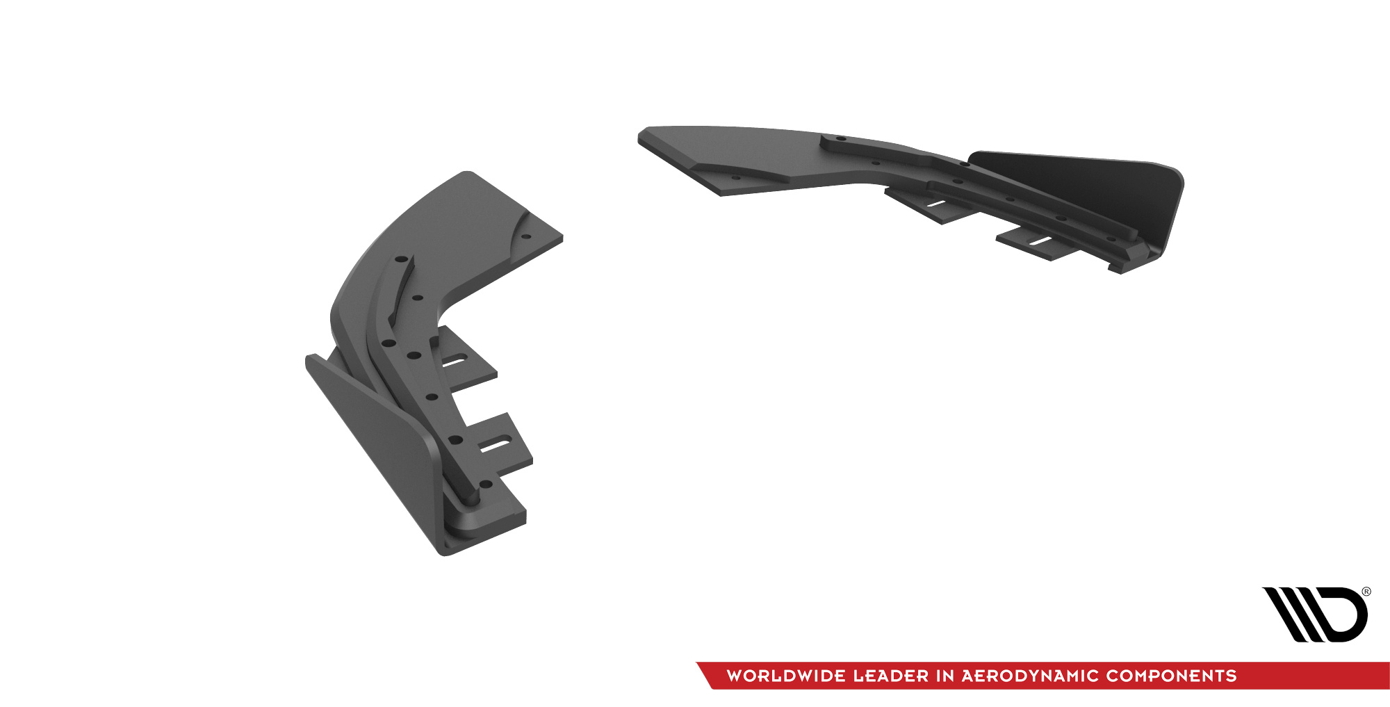 Maxton Design Задние боковые спойлеры и накладки Street Pro для Audi S3 Sportback 8V (рестайлинг) — изображение 5