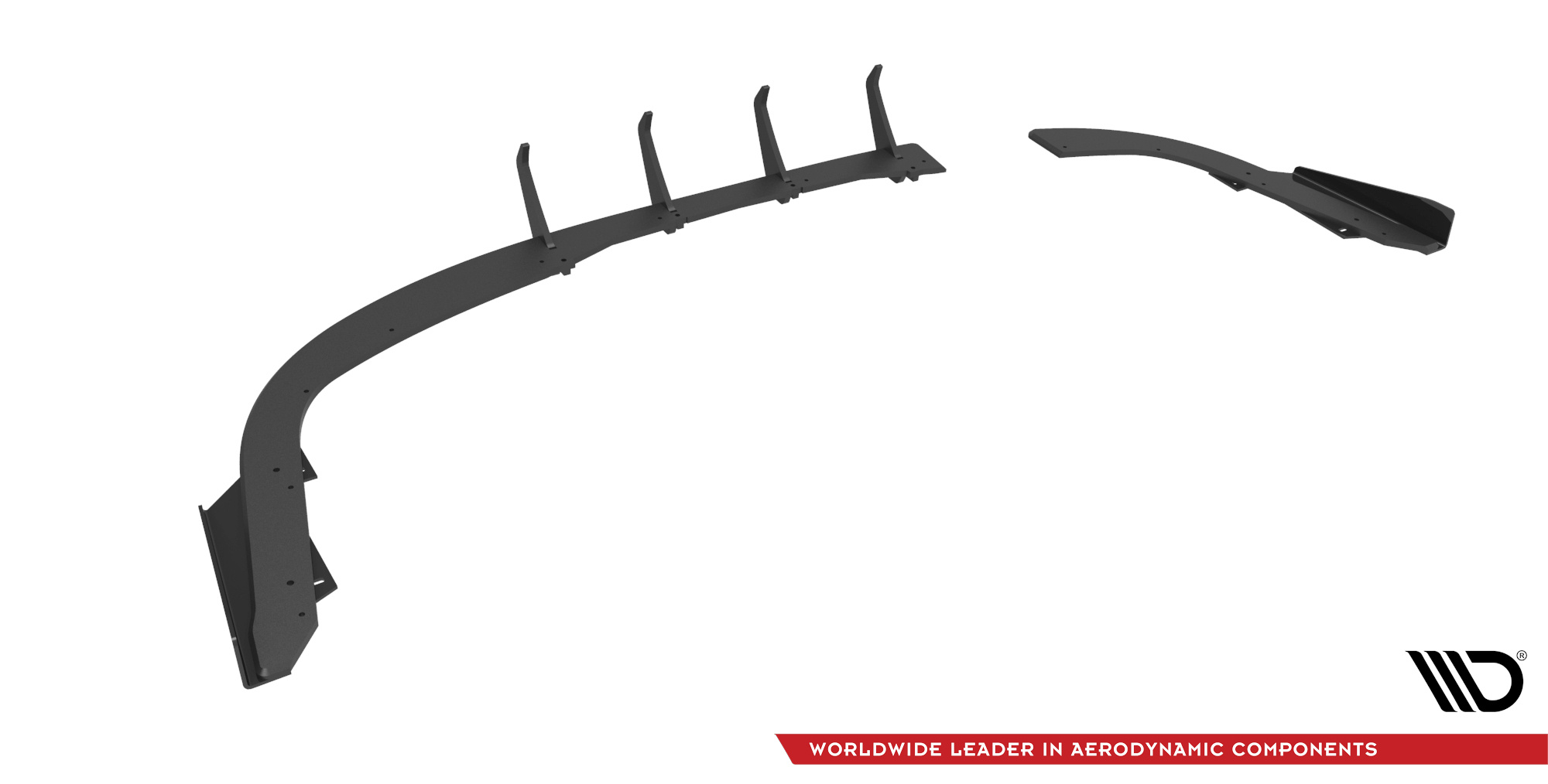 Maxton Design Задние боковые спойлеры и брызговики Street Pro для BMW 4 Gran Coupe F36 — изображение 6