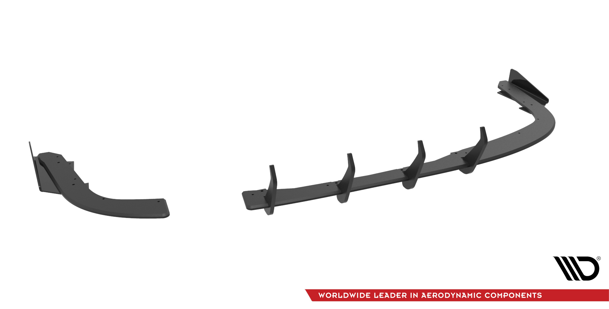 Maxton Design Задние боковые спойлеры и брызговики Street Pro для BMW 4 Gran Coupe F36 — изображение 5