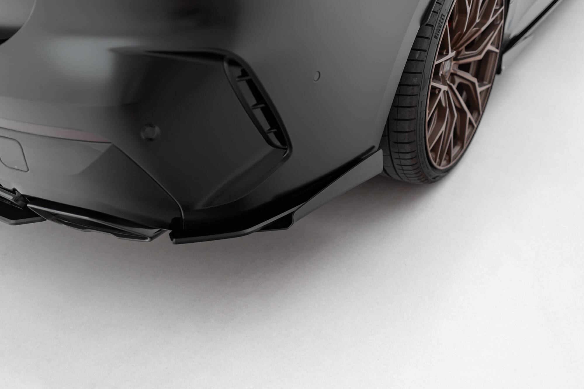 Maxton Design Задние боковые спойлеры и накладки Street Pro для BMW M440i G22 / G23 / G22 Facelift / G23 Facelift