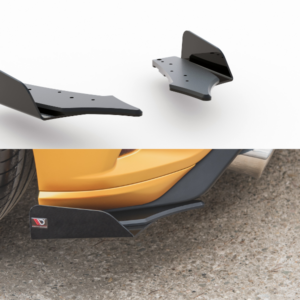 Maxton Design Задние боковые спойлеры и брызговики Street Pro для Ford Focus ST Mk4