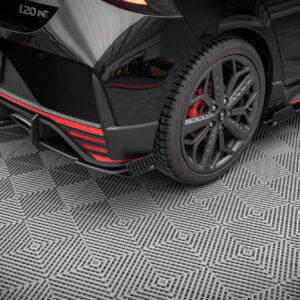 Maxton Design Задние боковые спойлеры и брызговики Street Pro для Hyundai I20 N Mk3