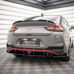 Maxton Design Задние боковые спойлеры и брызговики Street Pro для Hyundai I30 Fastback N-Line Mk3 Facelift