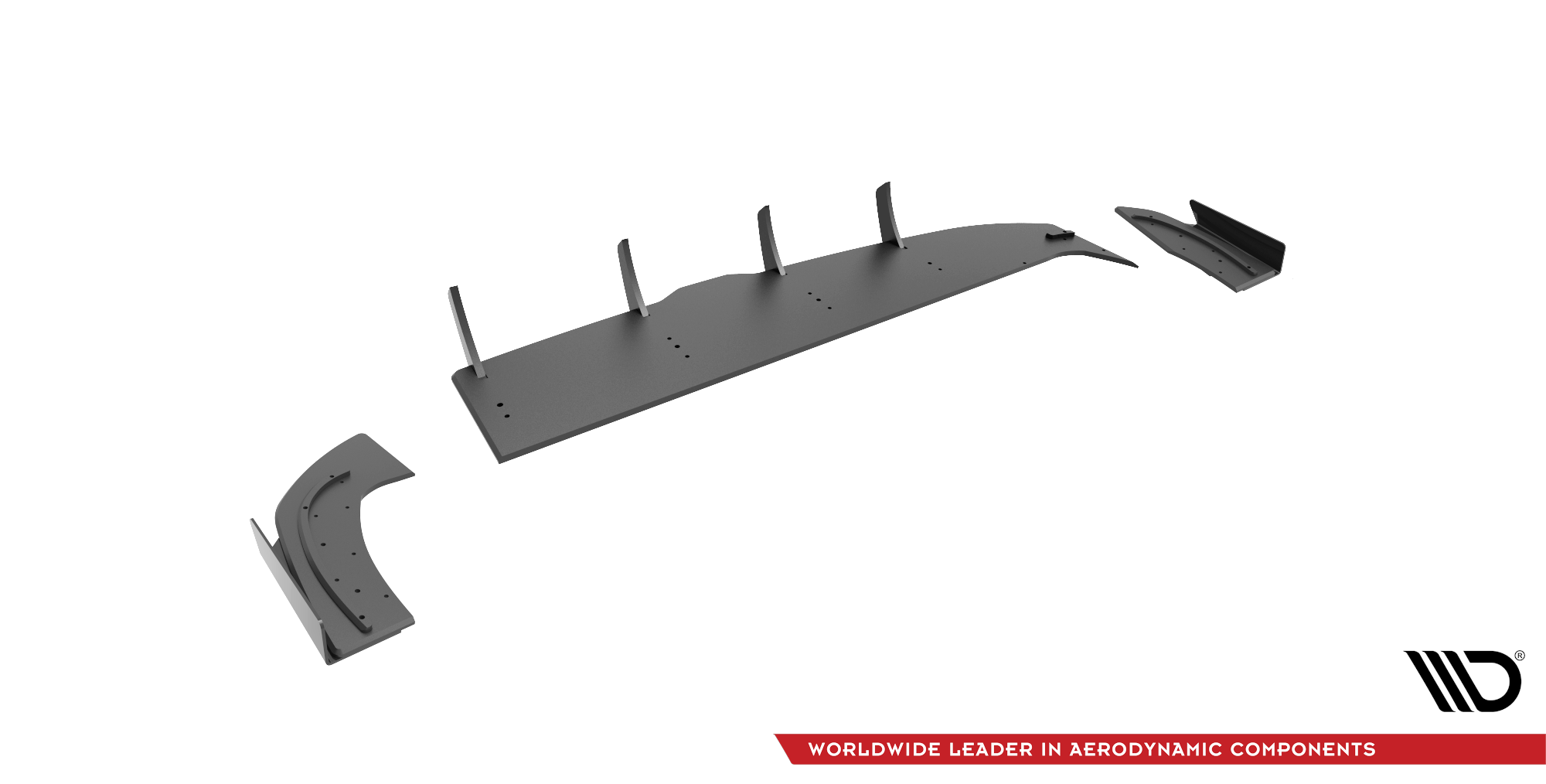 Maxton Design Задние боковые спойлеры и брызговики Street Pro для Hyundai I30 Fastback N-Line Mk3 Facelift — изображение 12