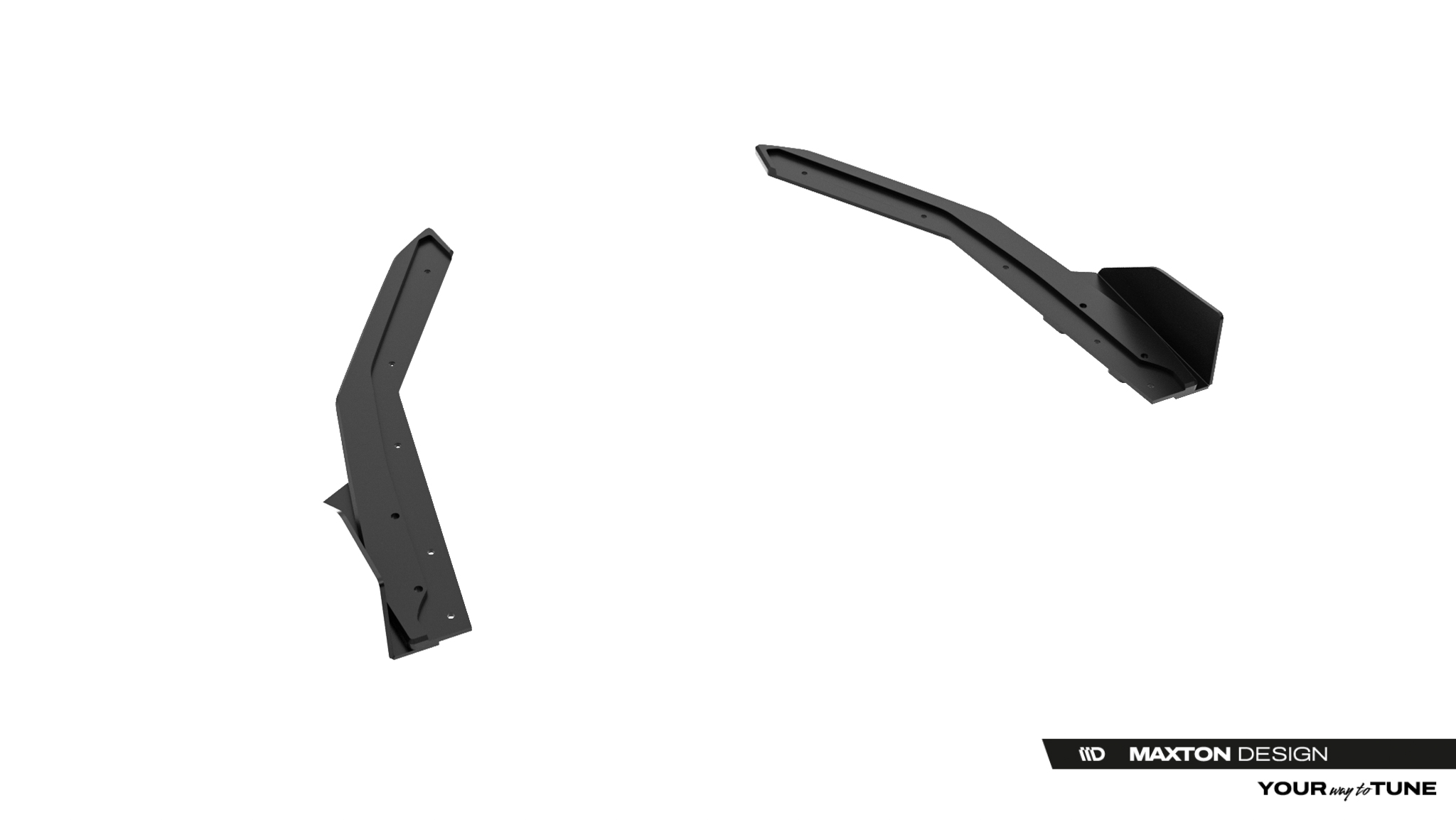 Maxton Design Задние боковые спойлеры и брызговики Street Pro для Lexus IS 500 Mk3 Facelift 2 (XE30) — изображение 6