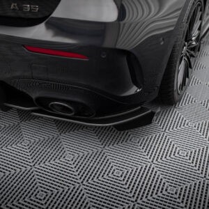 Maxton Design Задние боковые спойлеры и накладки Street Pro для Mercedes-AMG A35 хэтчбек W177