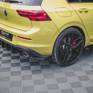 Maxton Design Задние боковые спойлеры и брызговики Street Pro для Volkswagen Golf GTI Clubsport Mk8