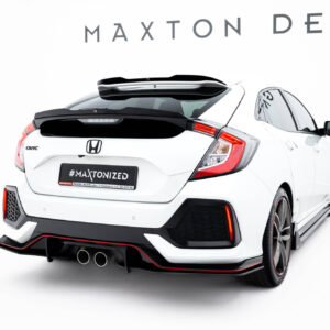 Maxton Design Задние боковые сплиттеры Street Pro для Honda Civic Sport Mk 10