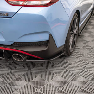 Maxton Design Задние боковые сплиттеры Street Pro для Hyundai I30 N Fastback Mk3 Facelift