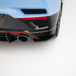 Maxton Design Задние боковые сплиттеры Street Pro для Hyundai Veloster N Mk2