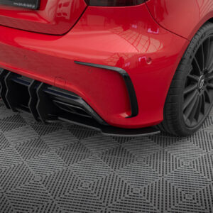 Maxton Design Задние боковые сплиттеры Street Pro для Mercedes-Benz A 45 AMG W176 Facelift